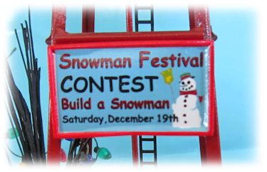 Snowman Building Contest